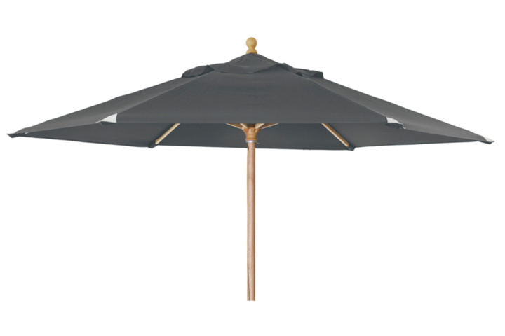 1578619-1 Parasoll Brafab Reggio Grå 3 m