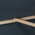 1578619-4 Parasoll Brafab Reggio Grå 3 m
