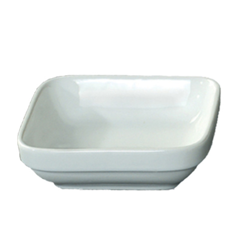 Kvadratisk skål djup, 72 st - stl 11 x 11 x 3,5 cm, krämvit på auktion i Skåne, Helsingborg hos PS Auction