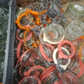 1578346-5 Sortiment med glasbrukar m.m.