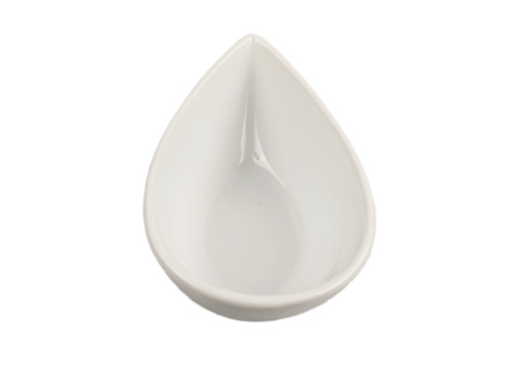 Mini dipping bowl drop depth, 108 pcs - size 12 x 7 x 4.5 cm, white