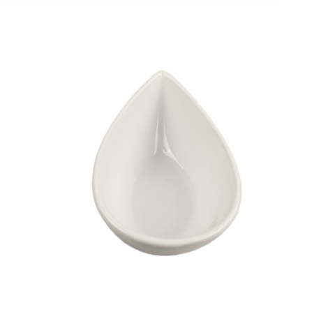 Mini dipskål droppe djup, 108 st - stl 12 x 7 x 4,5 cm, vit på auktion i Skåne, Helsingborg hos PS Auction