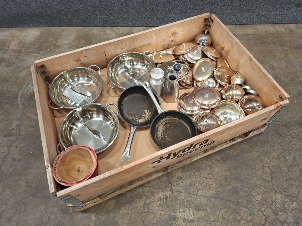 1578777-2 Sortiment med Rostfria köksutensilier