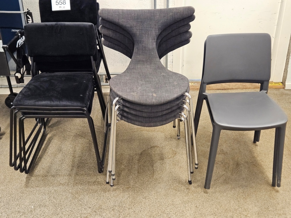 1535558-1 Chairs 15 pcs - Kent Chair, Dan-Form, Papatya