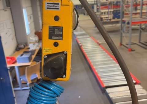 Balance block with rails - Atlas Copco COL 2 04