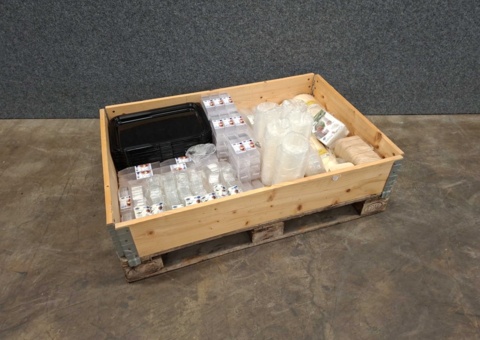 Assortment of disposable items