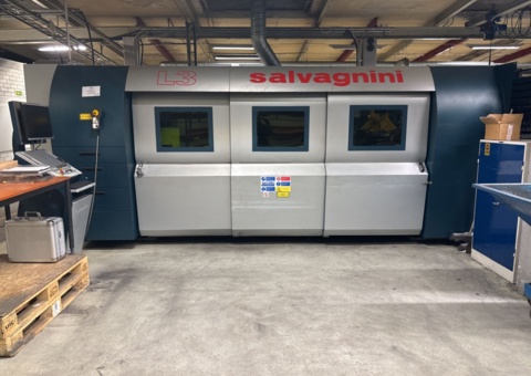 Laser cutting system with accessories - Salvagnini L3-30/ASF, -2014