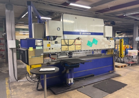 Press brake with accessories - Ursviken Optima 100 4.1/3.15, -1997