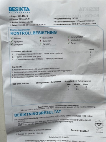 1578737-28 Renault Master van 2.3Dci 170 -2017 (Repair item)