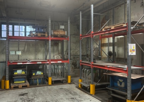 Pallet rack 4 sections - CITY