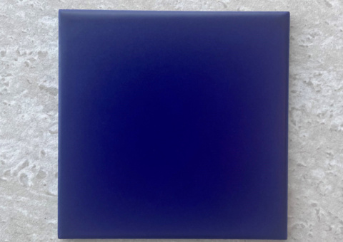 Coboltblå klinker för golv och vägg. Storlek: 10x10cm