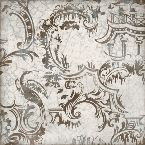 1563363-6 Elegant kakel med detaljrikt mönster. Storlek: 20x20