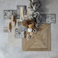 1563363-7 Elegant kakel med detaljrikt mönster. Storlek: 20x20