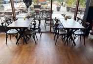 1536028 Lot of restaurant furniture - 20 tables and 65 chairs
