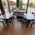 1536028-2 Lot of restaurant furniture - 20 tables and 65 chairs