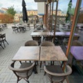 1536029-4 Lot of outdoor furniture - 20 tables and 56 chairs