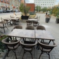 1536029-5 Lot of outdoor furniture - 20 tables and 56 chairs
