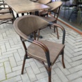 1536029-11 Lot of outdoor furniture - 20 tables and 56 chairs