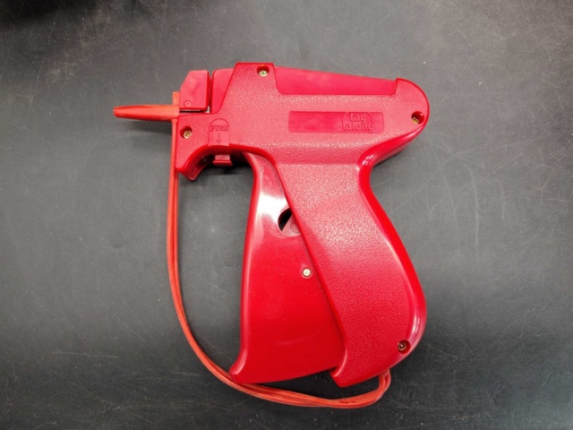 1578806-3 Märkpistoler och etikettfästen - Tagalong Express, 65 mm, blå fästen