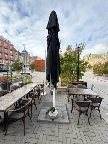 1536031-1 Parasol for outdoor dining