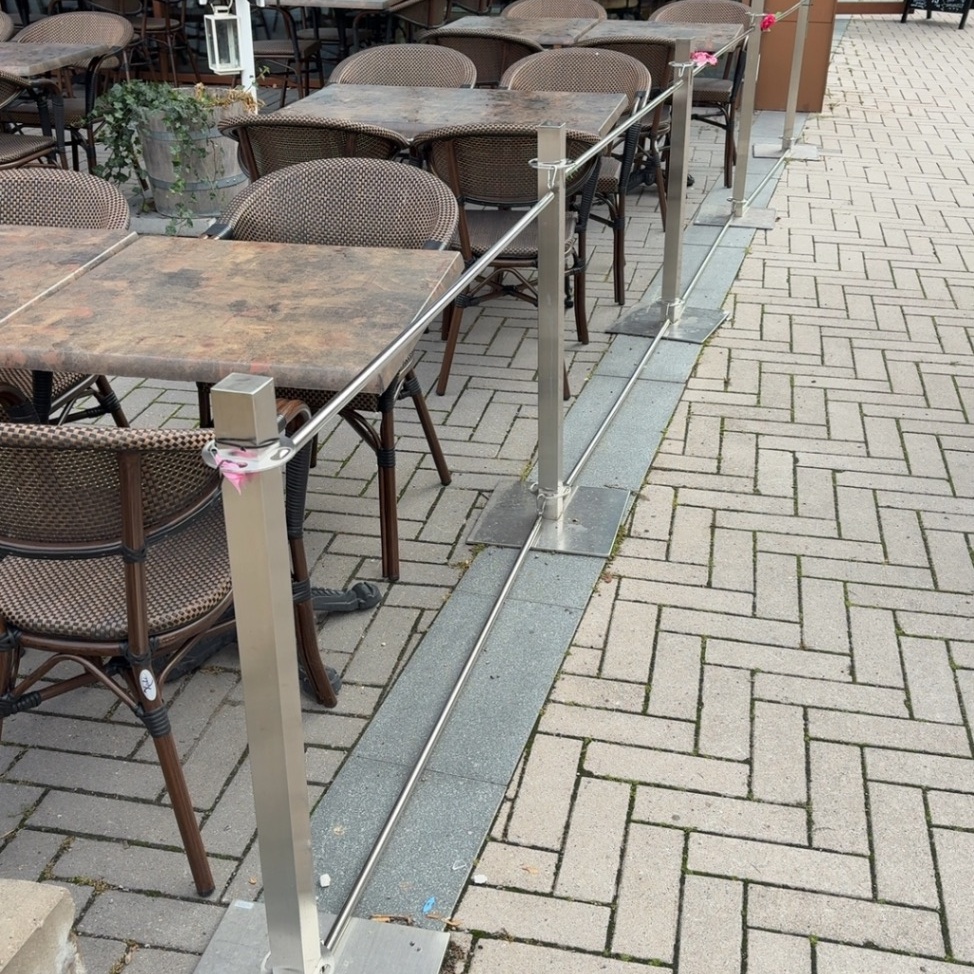 1536033-1 Uteserveringsavspärrning 9 sektioner - VEGA