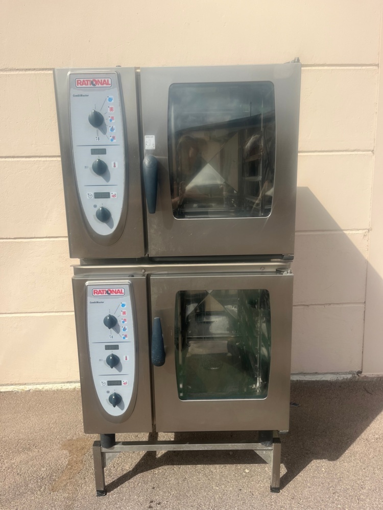 1436525-1 Rational CombiMaster 61 i CombiDuo inkl. lågt stativ