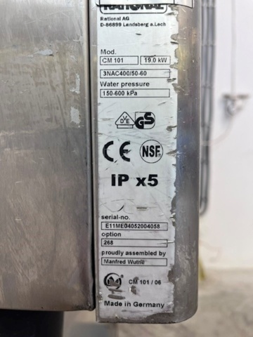 1436526-6 Rational CombiMaster 101 inkl. Stativ UG I