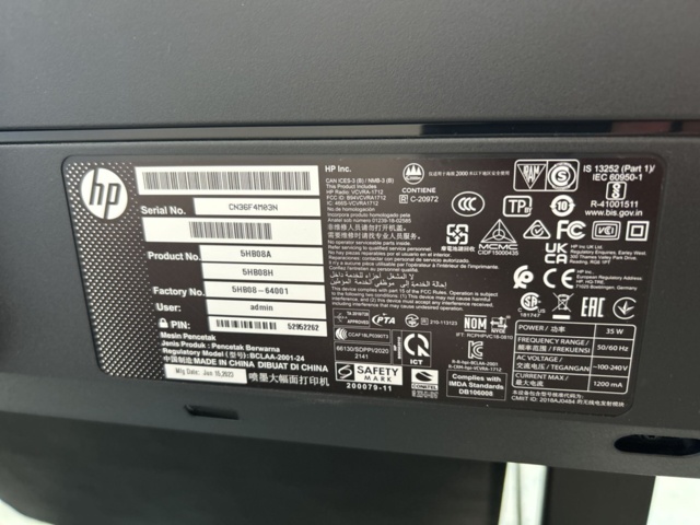 1544892-7 Storformatsskrivare - HP DesignJet T650