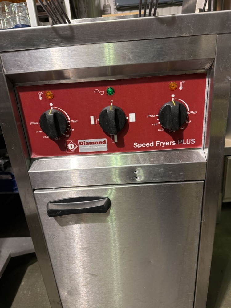 1566912-2 Fritös dubbel - Diamond RFE 20 C / FSM-2V6E/N