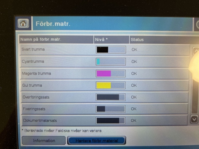 1544893-9 Multifunktionsskrivare - HP Color LaserJet Flow MFP M880
