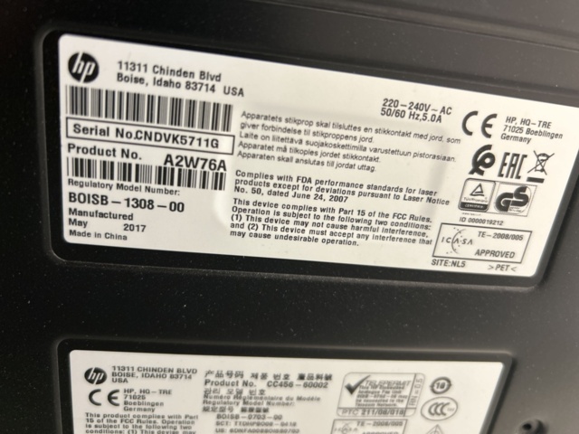 1544893-13 Multifunktionsskrivare - HP Color LaserJet Flow MFP M880