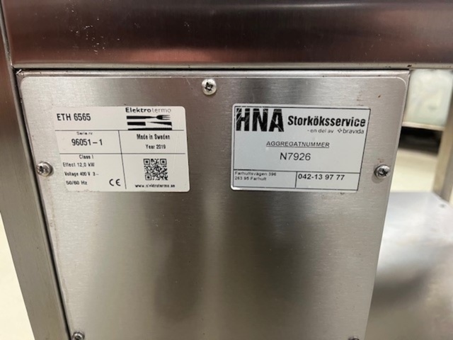 1436532-4 Spis med avställningsyta - Elektrotermo