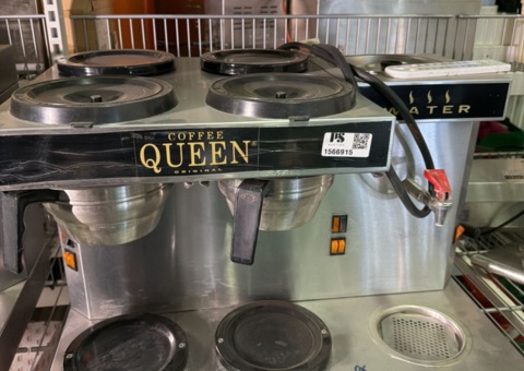 Kaffemaskin med hetvattenkran - Coffee ​​​​​​​Queen