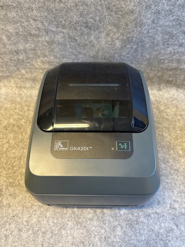 1497498-2 Label printer with label rolls - Zebra GK420t