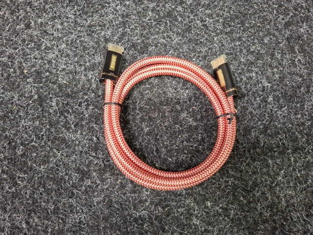 1579014-1 16 st HDMI-kablar Textil 1,5 m Röd
