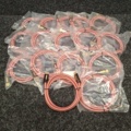 1579014-2 16 st HDMI-kablar Textil 1,5 m Röd
