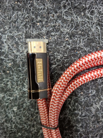 1579014-4 16 st HDMI-kablar Textil 1,5 m Röd