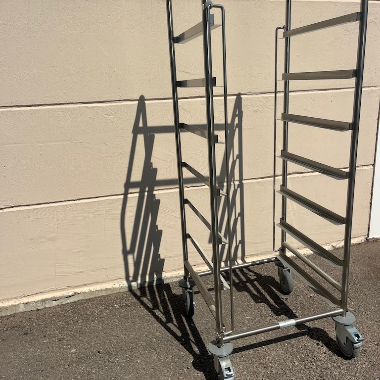 1436539-2 Demoexemplar CS711H Molins diskkorgvagn med gejderlåsning fram och bak