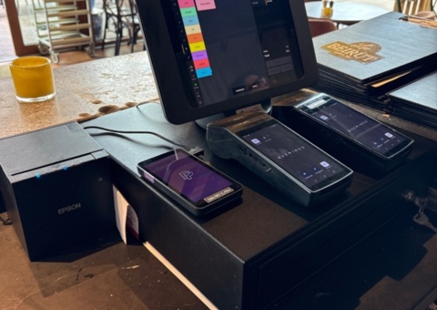 Collection of cash register systems and accessories