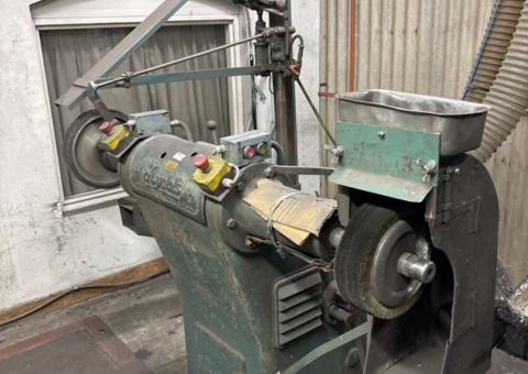 Polishing machine with 2 polishing heads - Lydals