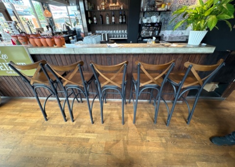 Bar stools 5 pcs