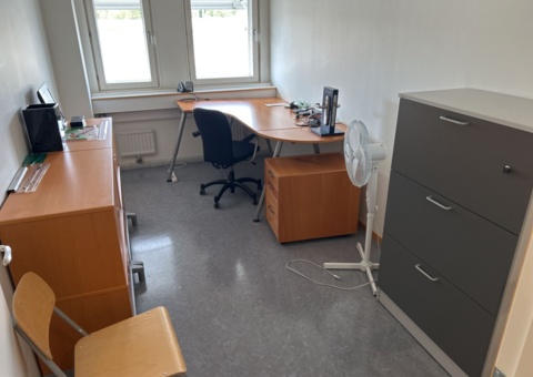 Office space - Desk, dresser, chair, etc.