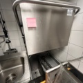 1578727-2 Sink corner backsplash Weixiö sink with rinsing and draining