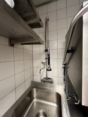 1578727-4 Sink corner backsplash Weixiö sink with rinsing and draining