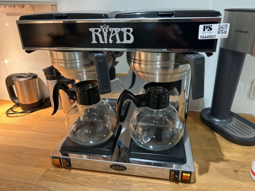1544907-1 Dubbel kaffebryggare - Coffee Queen