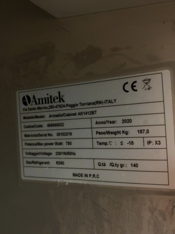 1536058-5 Dubbelfrys - Amitek AK1412BT -2020