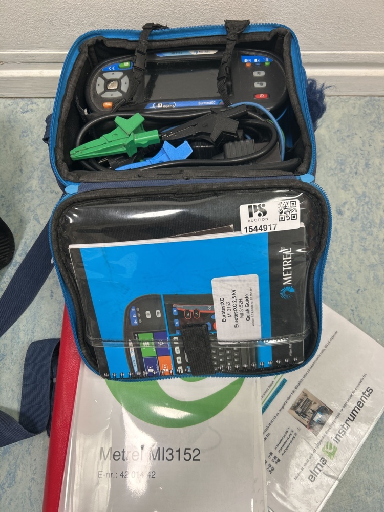 1544917-1 Installation tester - Metrel MI3152 EurotestXC