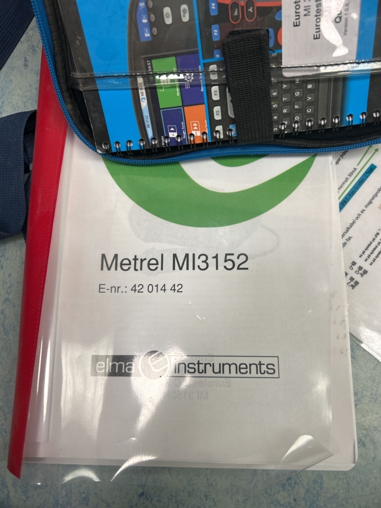 1544917-2 Installation tester - Metrel MI3152 EurotestXC