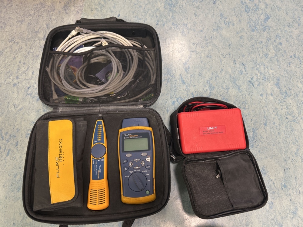 1544919-1 Network and Isolation Test Equipment - Fluke Networks & UNI-T