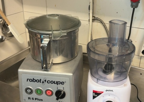 Food processor with accessories - Robot Coupe R 5 Plus